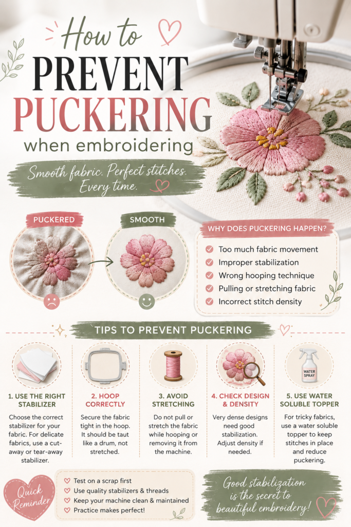 How to Prevent Puckering in Machine Embroidery (Expert Tips for Smooth, Professional Results) chatgpt image 2026 06 17 17 37 57