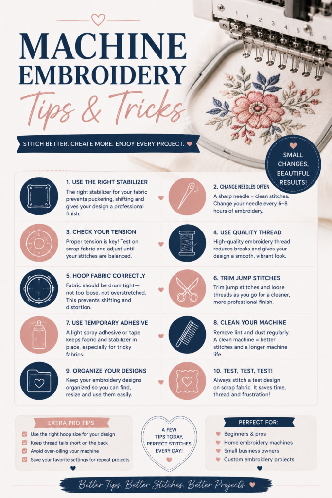 Hacks for Machine Embroidery: Smart Tricks to Improve Stitch Quality and Save Time chatgpt image 2026 06 21 21 40 53