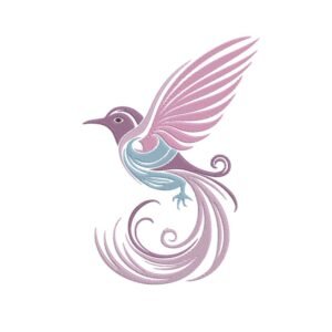 Artistic Bird Machine Embroidery Design, Birds Embroidery File