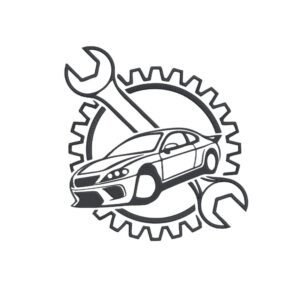 Car Mechanic Machine Embroidery Design, Hobby and Activity for Men Embroidery File