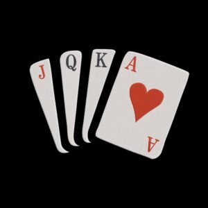 Poker Cards Machine Embroidery Design, Hobby and Activity for All Embroidery File