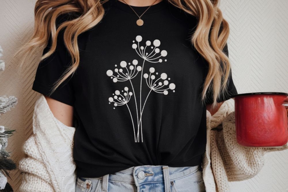 Beautiful Dandelions Machine Embroidery Design, Flower Embroidery File - Image 2