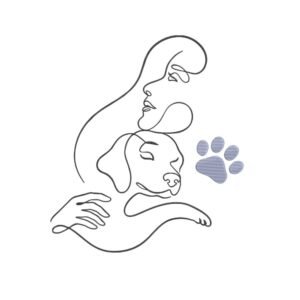 Dog Love Line Art Machine Embroidery Design, Puppy Outline Embroidery File