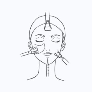 Face Therapy Machine Embroidery Design, Woman Female Embroidery File