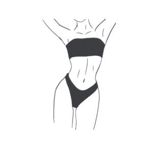 Female Body Machine Embroidery Design, Woman Figure Embroidery File