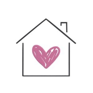 House With Heart Inside Machine Embroidery Design, Home And Family Embroidery File