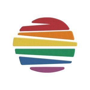 LGBTQ Sun Machine Embroidery Design, Beautiful Artistic Embroidery File