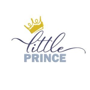 Little Prince Machine Embroidery Design, Kids Embroidery File