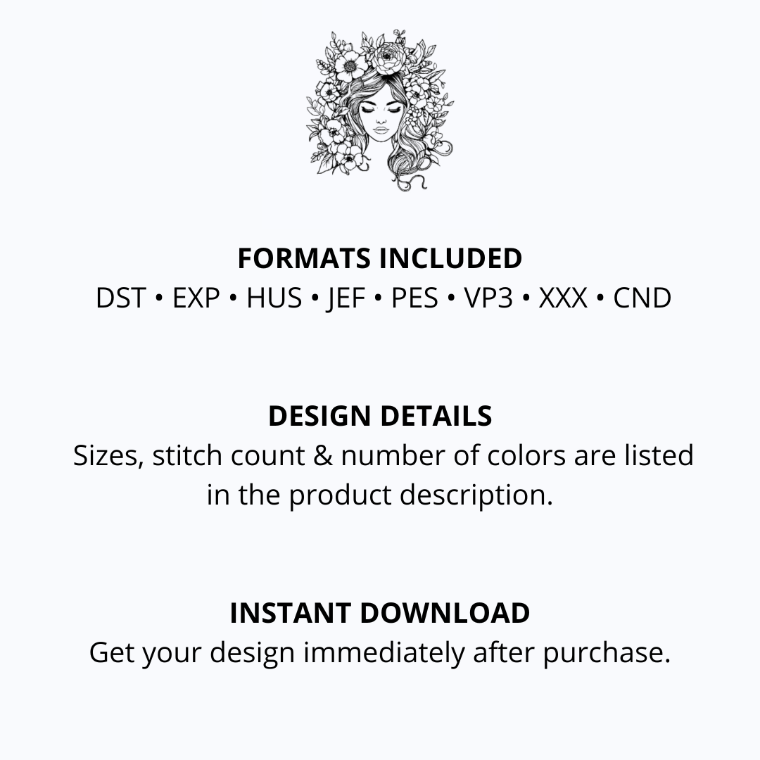Ancestral Tree Machine Embroidery Design, Nature Embroidery File - Image 4