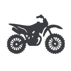 Motorbike Silhouette Machine Embroidery Design, Hobby and Activity for Men Embroidery File