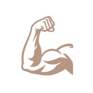 Muscle Man Machine Embroidery Design, Hobby and Activity for Men Embroidery File