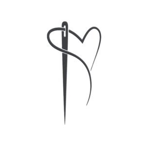Needle Heart Machine Embroidery Design, Hobby and Activity for Women Embroidery File