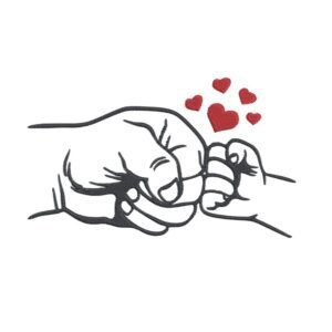 Paternal Fist Machine Embroidery Design, Home And Family Embroidery File