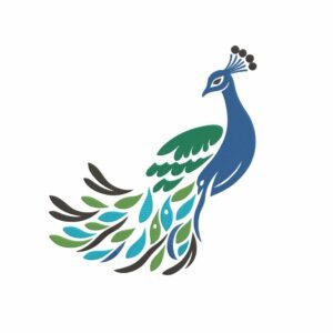 Royal Peacock Machine Embroidery Design, Birds Embroidery File