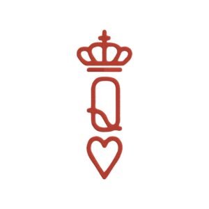 Queen Card Symbol Machine Embroidery Design, Beautiful Artistic Embroidery File