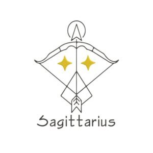 Sagittarius Zodiac Machine Embroidery Design, Horoscope Sign Embroidery File
