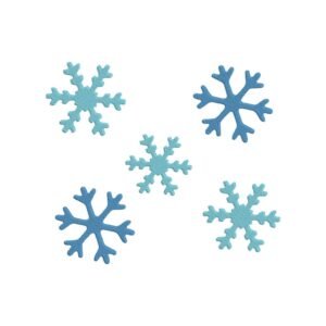 Snowflakes Machine Embroidery Design, Christmas Winter Season Embroidery File