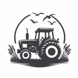 Tractor Machine Embroidery Design, Hobby and Activity for Men Embroidery File