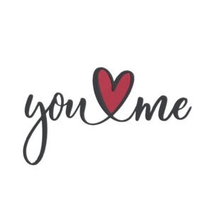 You Heart Me Machine Embroidery Design, Love Words Embroidery File